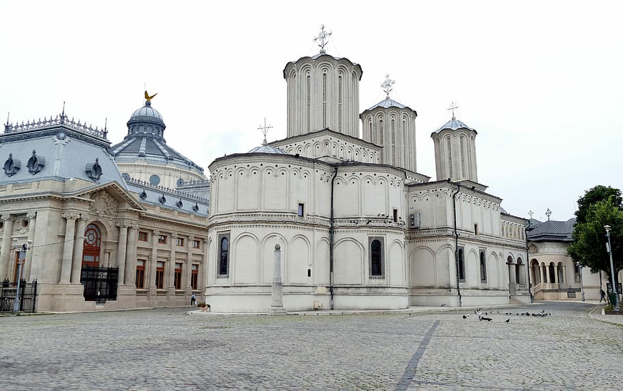Bucareste, Romênia, Capital, Igreja, construção, locais de interesse, historicamente, ortodoxo, ortodoxo sérvio, arquitetura