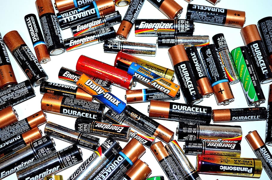 assorted, duracell, daily, max battery cells, Battery, Recycling, Energy, Batteries, battery, recycling, rechargeable