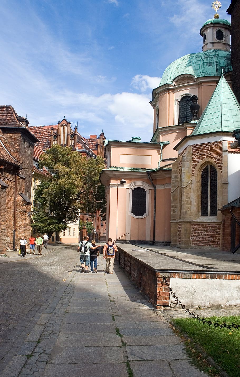 wroclaw, silesia, wrocław, dom, arsitektur, struktur yang dibangun, bangunan eksterior, bangunan, sekelompok orang, langit