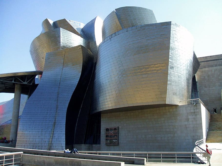 Guggenheim, museo, bilbao, españa, cultura, construcción, arquitectura, moderno, arte, estructura construida