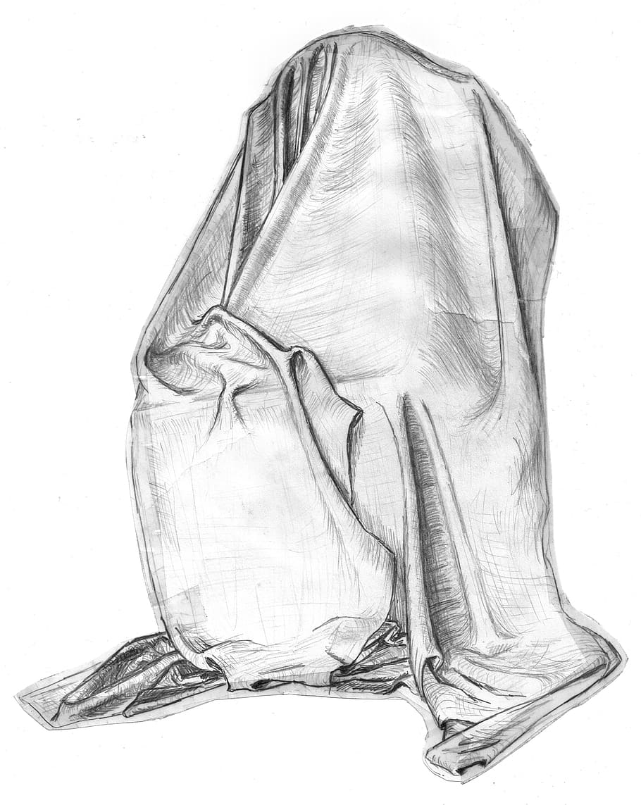 Clothing folds Drawing Reference and Sketches for Artists
