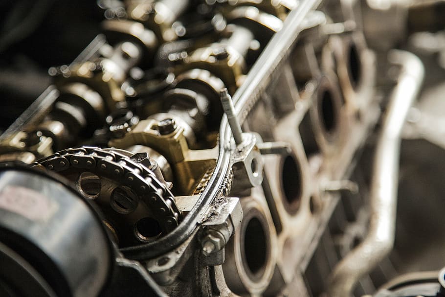 Closeup Gray Vehicle Engine Motor Machine Mechanical Engine Technology Power Industry Pxfuel