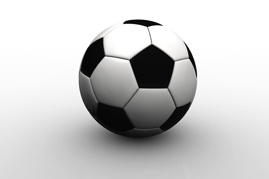 white, black, soccer ball wallpaper, ball, football, soccer, play, sport, foosball, leisure
