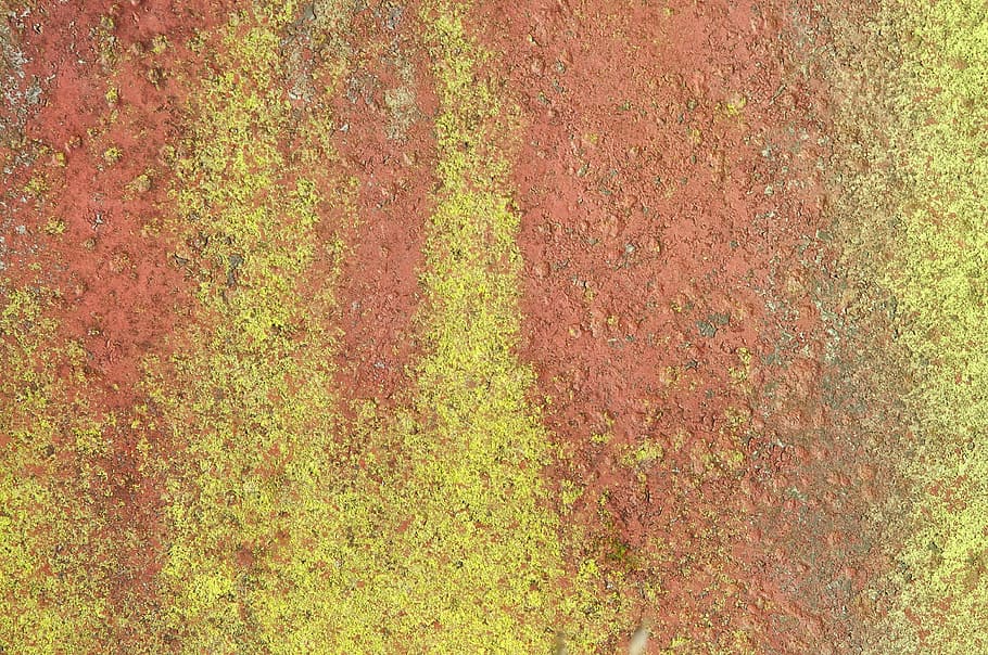 texture, pattern, abstract, background, metal, rust, oxidation, red, green, oxide