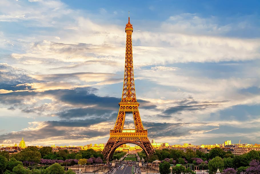 eiffel tower, paris, france, travel, tower, architecture, tourism, landmark, city, famous
