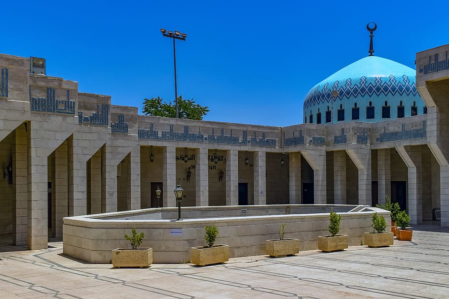 king abdullah i mosque, mosque, architecture, religion, islam, travel, muslim, arabic, tourism, dome