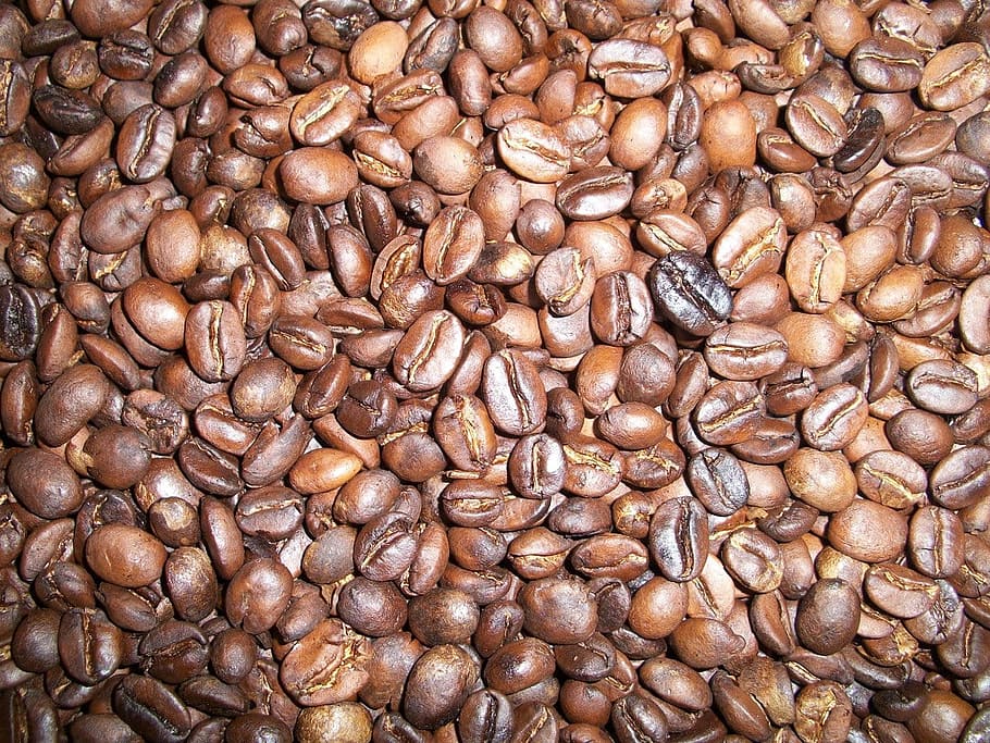 Coffee, Beans, Caffeine, Espresso, coffee, beans, cappuccino, brown, roasted, isolated, breakfast