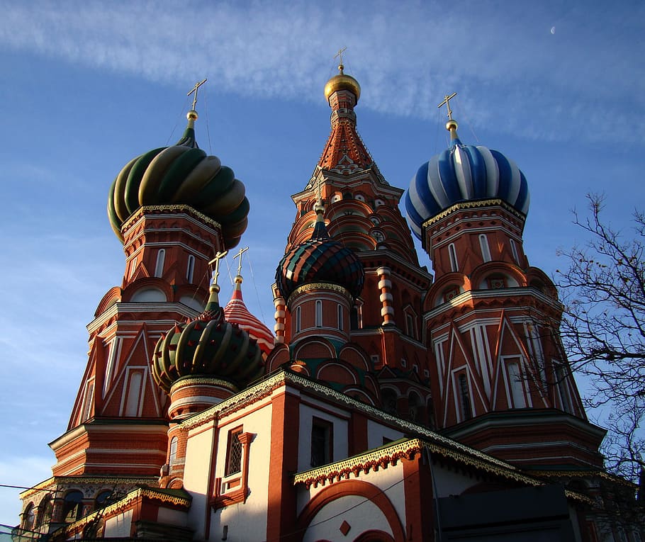 聖バジル大聖堂, ポクロフスキー大聖堂, 博物館, ドーム, 赤の広場, モスクワ, ロシア, 建物外観, 建築, 宗教