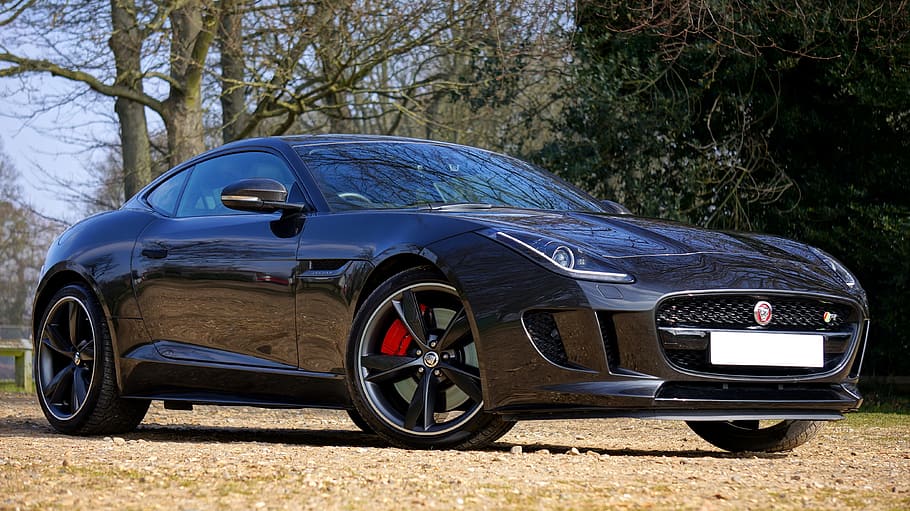 black jaguar f-type, Jaguar, Sports Car, Fast, Automobile, f-type, luxury, car, speed, sportscar