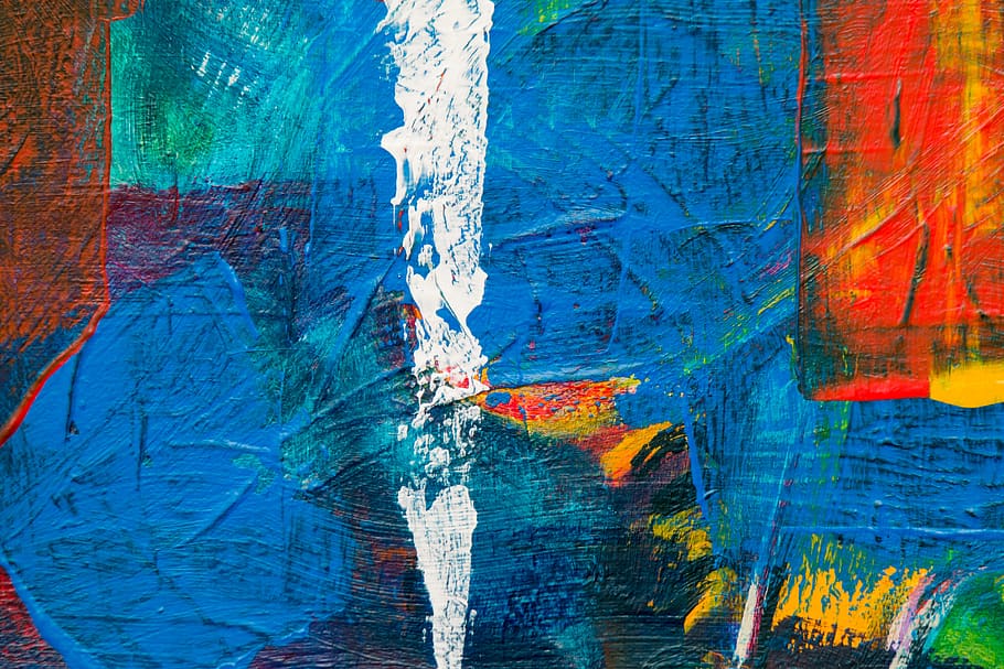 abstract, art, painting, canvas, texture, close up, acrylic, creative, design, colorful