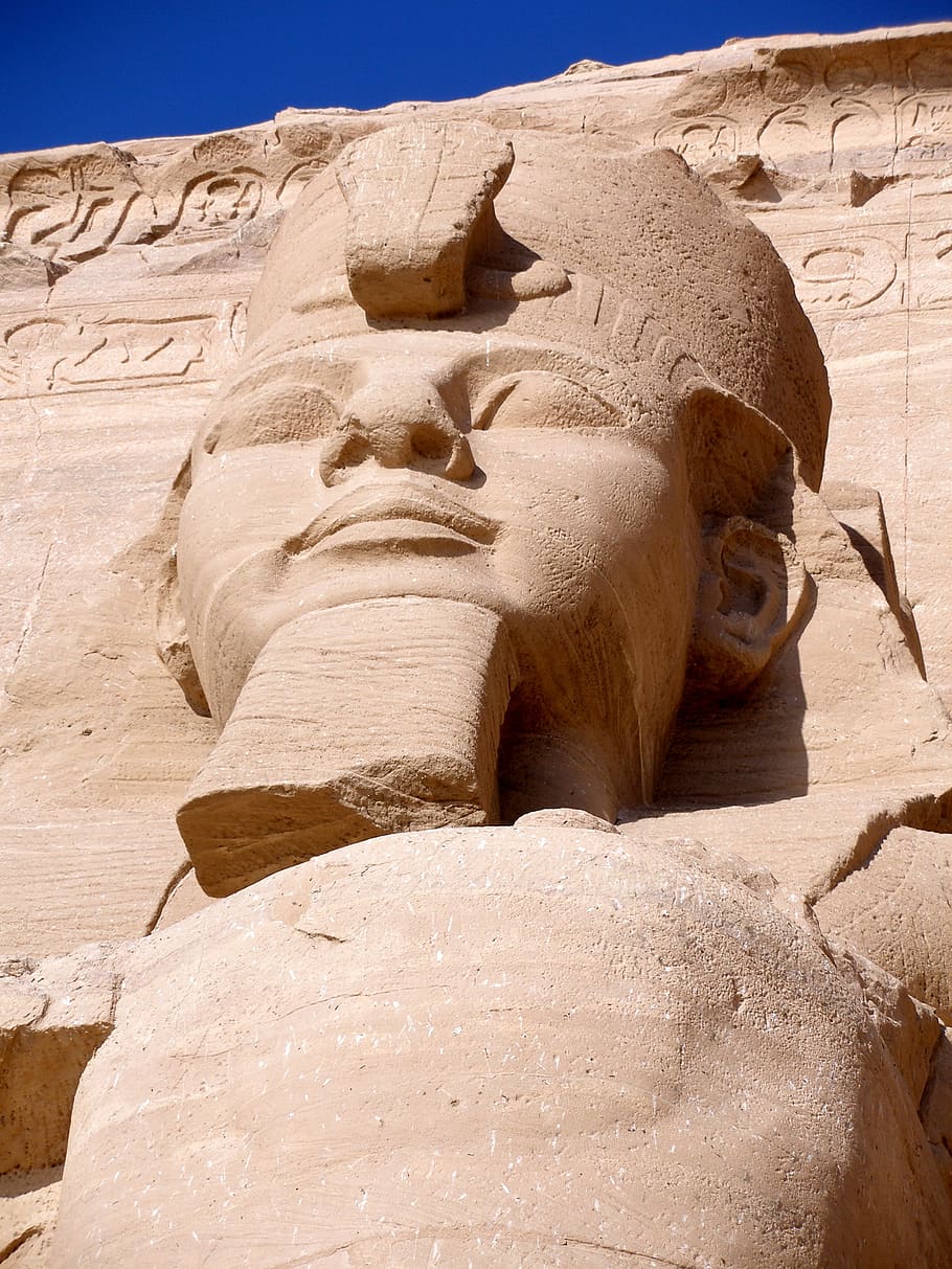 abu simbel, egypt, travel, temple, statue, ramses the great, pharaoh, luxor - Thebes, temples of Karnak, rameses II