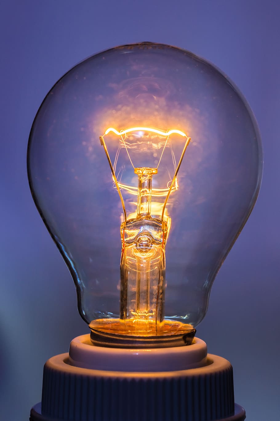 light bulb, burn, shining, glow lamp, immediately, tungsten, light source, disappearing, filament, glass