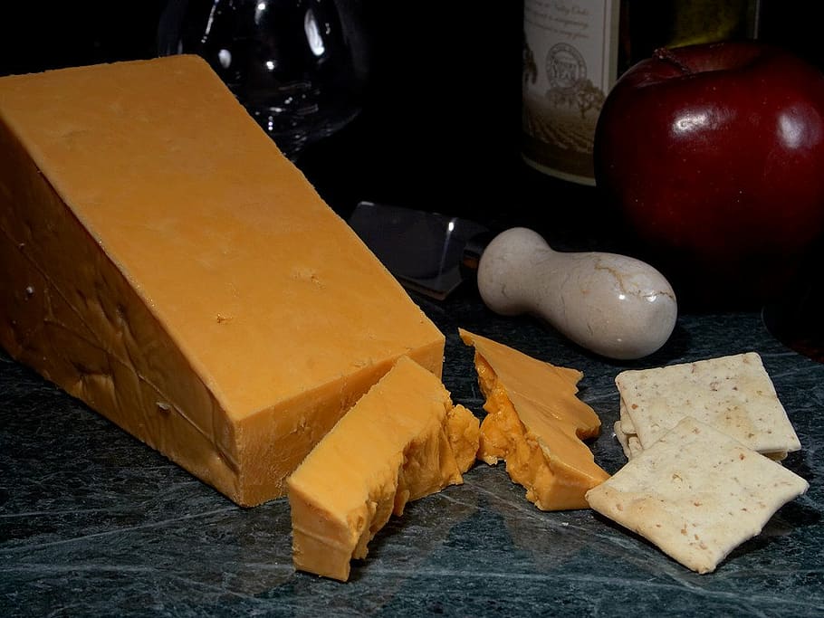 leicester cheese, milk product, food, ingredient, eat, snack, delicious, fat, albuminous, healthy