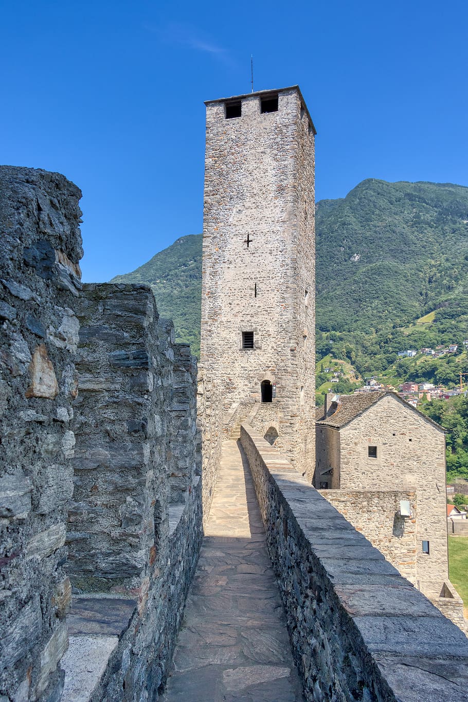 torre, castle, architecture, fortress, middle ages, construction, history, old, landscape, magic