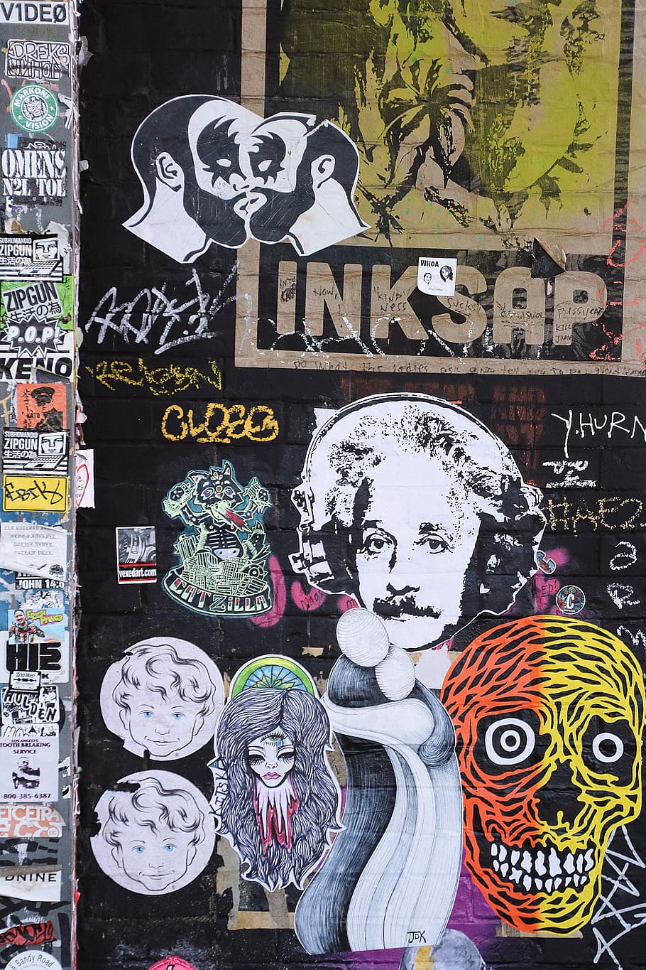 background, textures, wall art, graffiti, stickers, grunge, graffiti art, street, tag, tagging