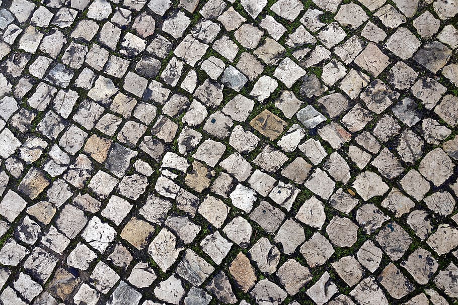 sidewalk, stones, default, pavement, the stones of the pavement, pattern, backgrounds, full frame, footpath, textured