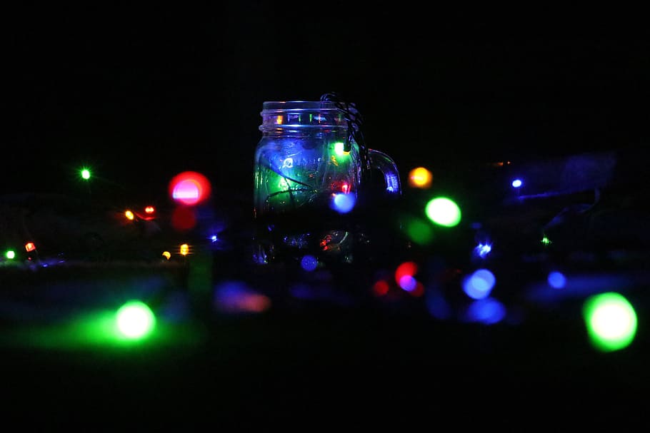 chennai, christmas, lights, bottle, night, light, effects, basilica, building, architecture