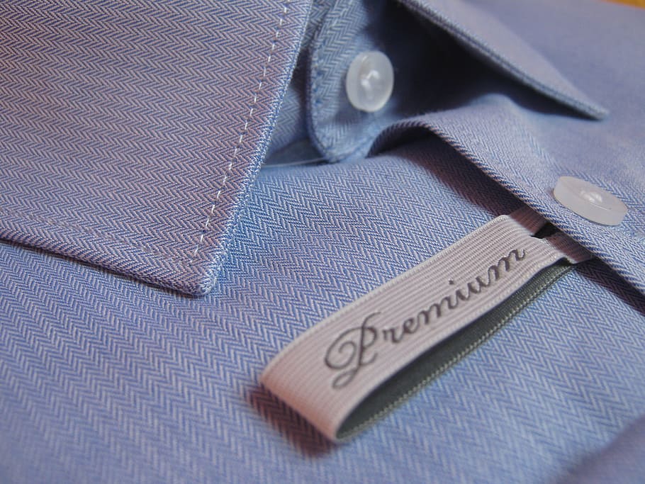 closeup, blue, premium button-up dress shirt, premium, premium shirt, t-shirt, shirt, blue shirt, shop, businessman