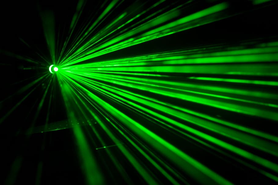verde, luz laser, escuro, laser, luz, feixe de luz, jogos, jogos de luz, raios laser, raio de luz