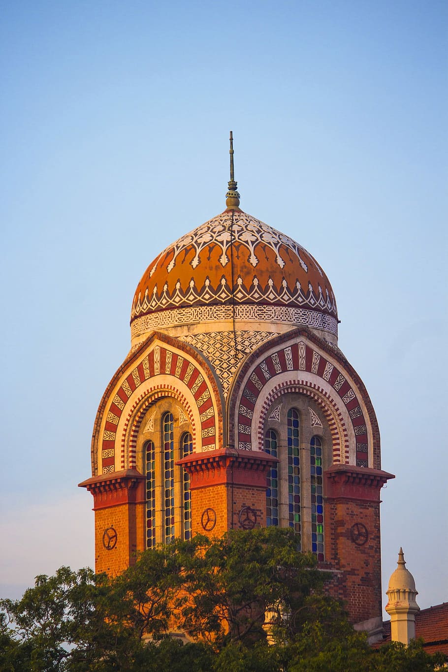 universitas, madrasah, Universitas Madras, India, bangunan, chennai, foto, domain publik, menara, arsitektur