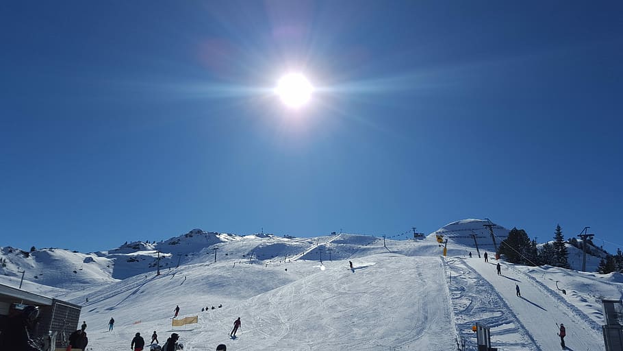 Zillertal, Bermain Ski, Salju, Mimpi, Hari, hari impian, gunung, alpine, musim dingin, austria
