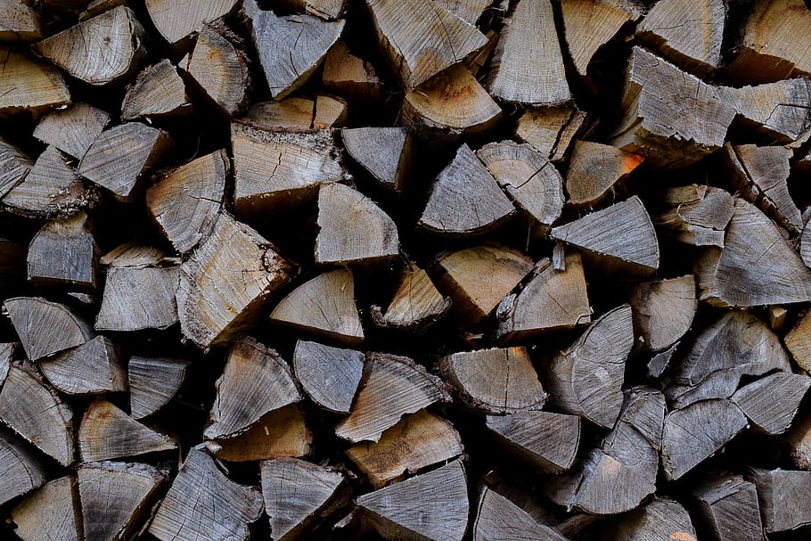 wood pile, firewood, wood for the fireplace, cut, protocol, many, heap, resource, energy, stacked