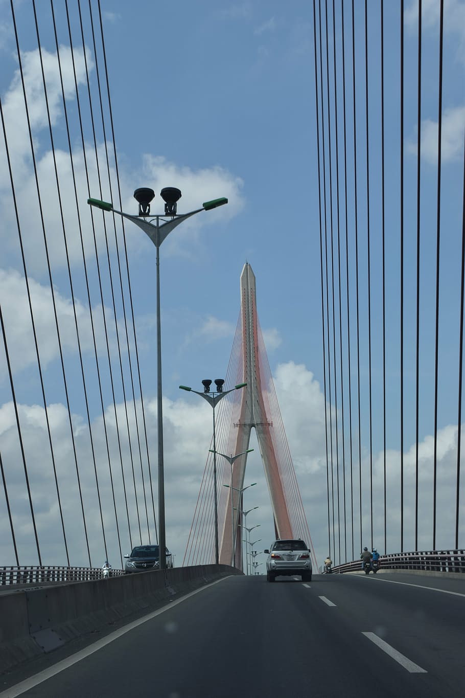 puente john, can tho, hau giang, transporte, cielo, puente colgante, puente, arquitectura, modo de transporte, estructura construida