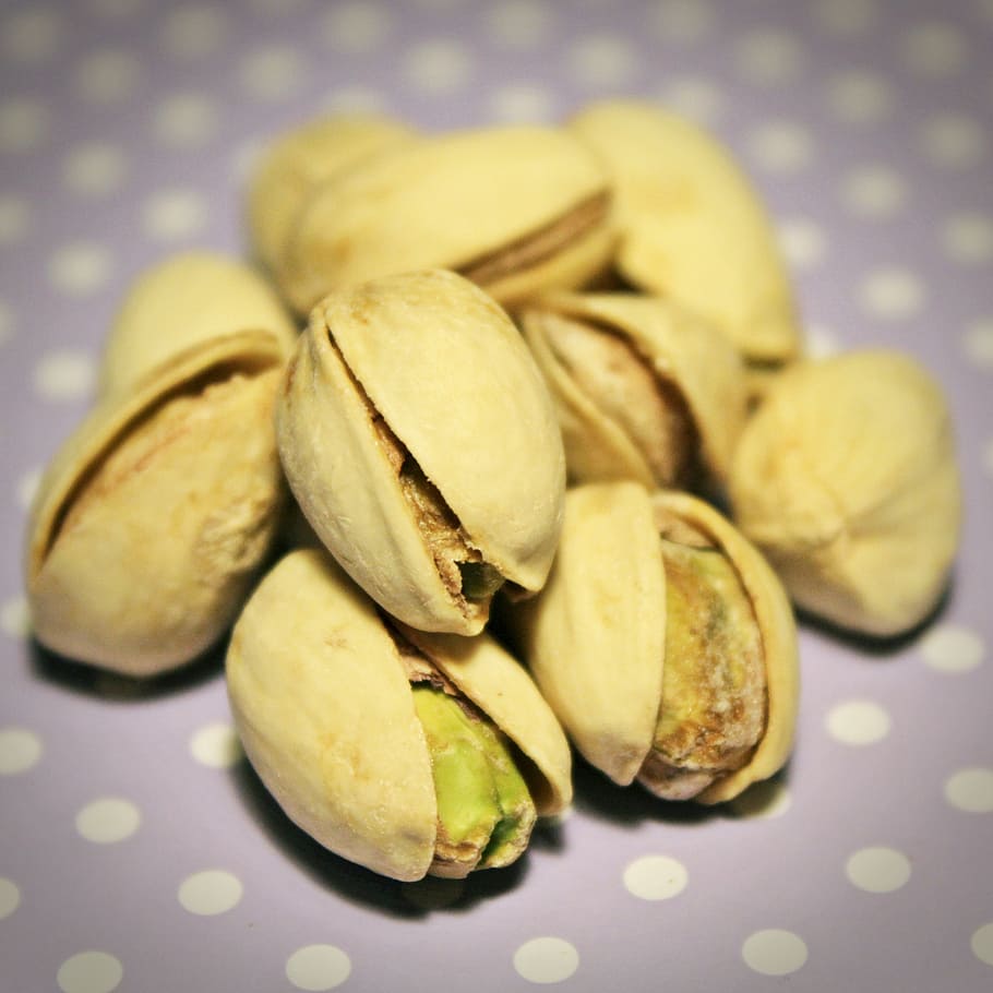 shallow, focus, pistachio, nuts, pistachios, snack, nutshells, cores, food, nut - Food