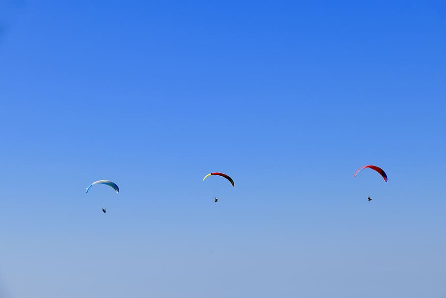paragliding, paraglider, fly, aircraft, flight, adrenaline, thermal, weather, nature, sport