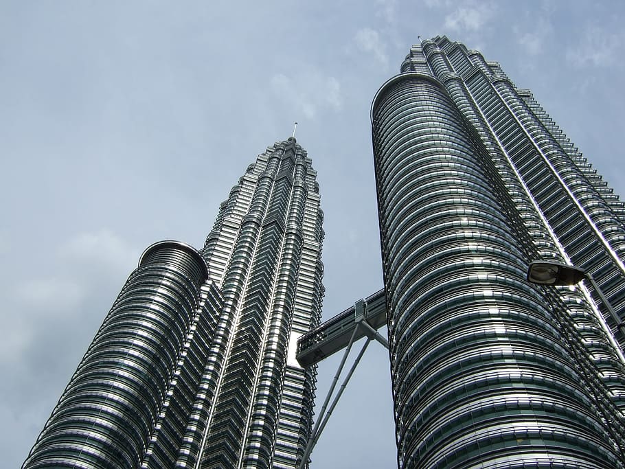 建物, マレーシア, アジア, 高層ビル, 旅行, 都市の景観, 空, 風景, クアラ, ルンプール