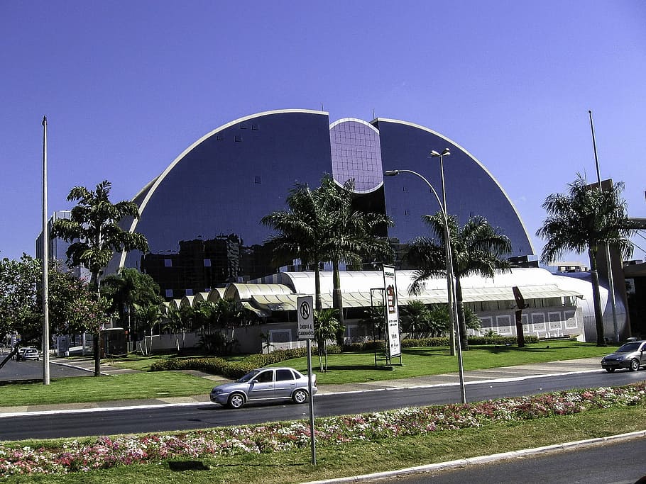 Shopping Center, Brasilia, Brazil, brasil, Brasília, market, public domain, store, architecture, building Exterior