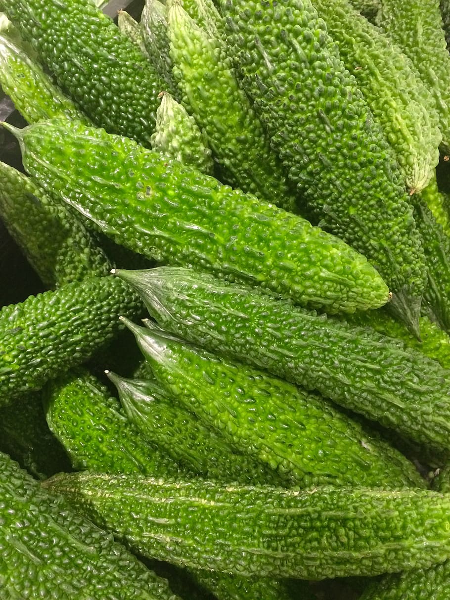 calabaza amarga verde, calabaza amarga, goya, verde, verduras, seiyu ltd, living, supermercado, frutas y verduras, departamento