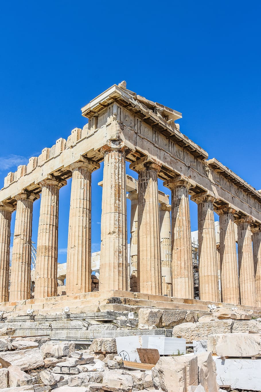 パルテノン神殿, ギリシャ, アクロポリス, アテネ, 古代, 建築, 記念碑, 旅行, 観光, 寺院