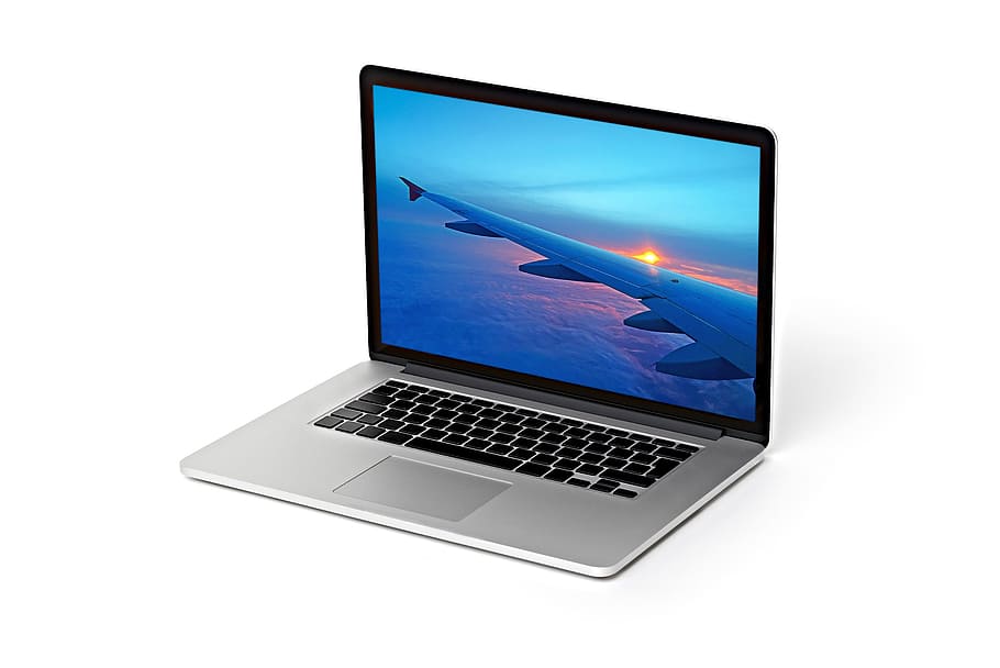 macbook, pro, turned, MacBook Pro, turned on, computer, mac, laptop, hardware, calculator