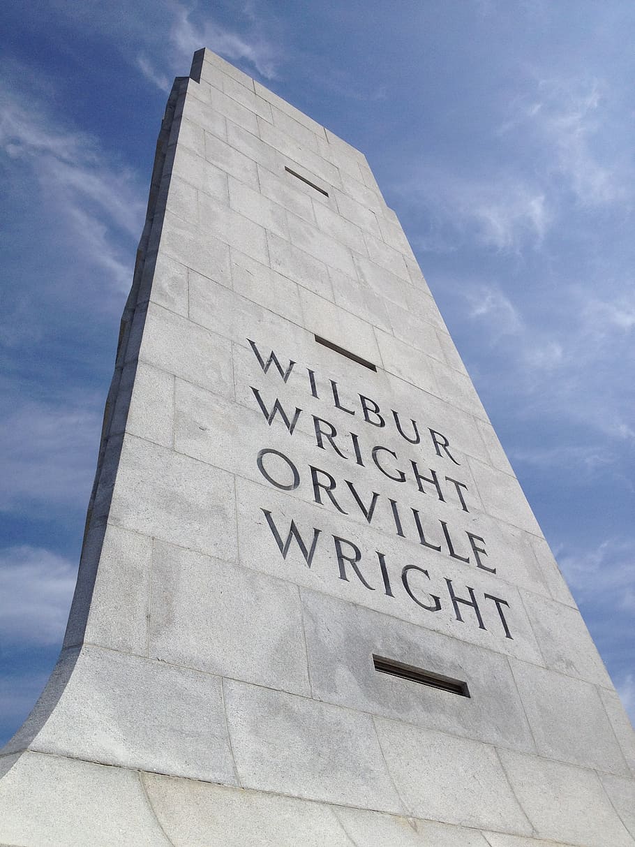 hermanos wright, monumento, memorial, wilbur, orville, aviación, granito, vuelo, historia, piedra