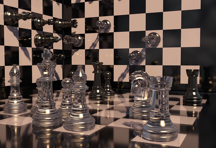 チェス, チェス盤, プレイ, 戦略, アート, チェスの駒, 図, 思考, ボードゲーム, 競技場