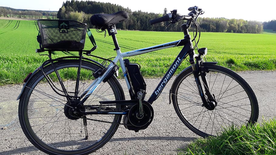 Ebike, Pedelec, E-Bike, Bike Ride, bike, break, akkurad, rest, meadow, cycle path