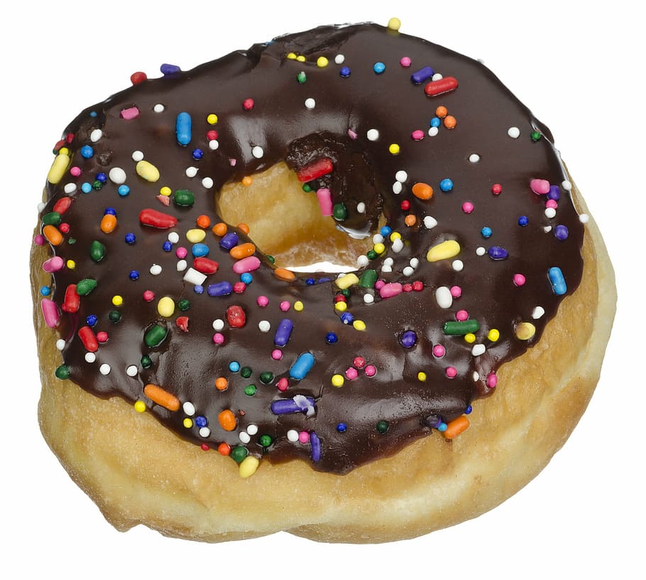 closeup, doughnut, cake, pastry, sweet, sugar, unhealthy, food, fat, diet