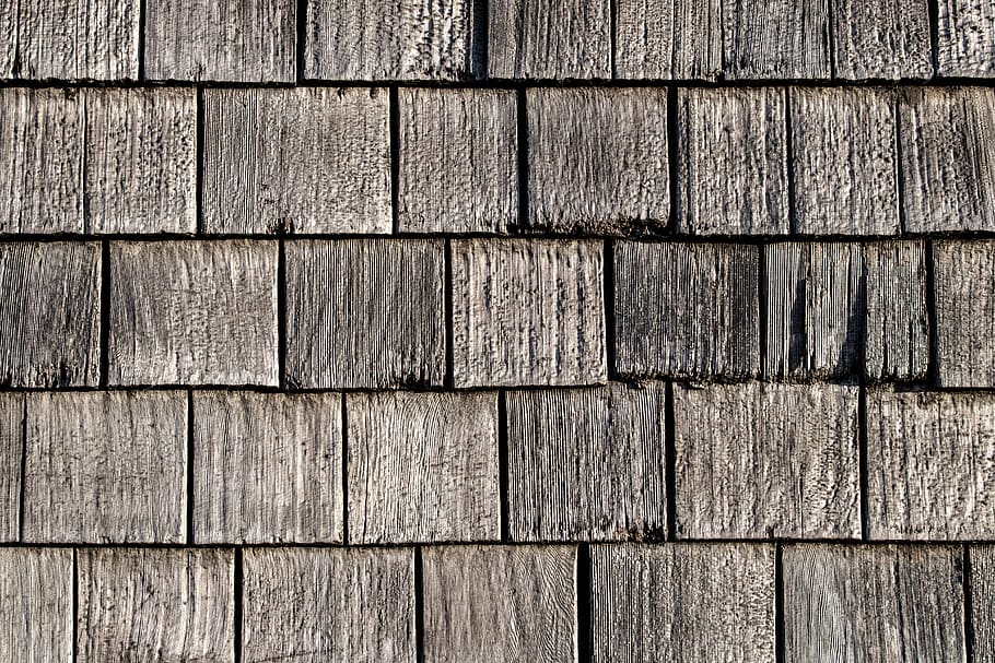 old, wood, siding, cedar, weathered, worn, background, texture, exterior, shingle