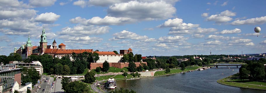 Kraków, Wawel, Monument, Poland, Castle, architecture, cityscape, famous Place, europe, river