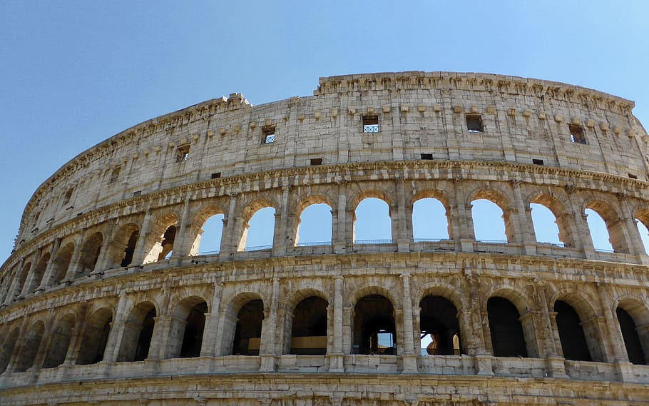 Roma, coliseo, historia, pasado, antiguo, arco, anfiteatro, arquitectura, ruina antigua, destinos de viaje