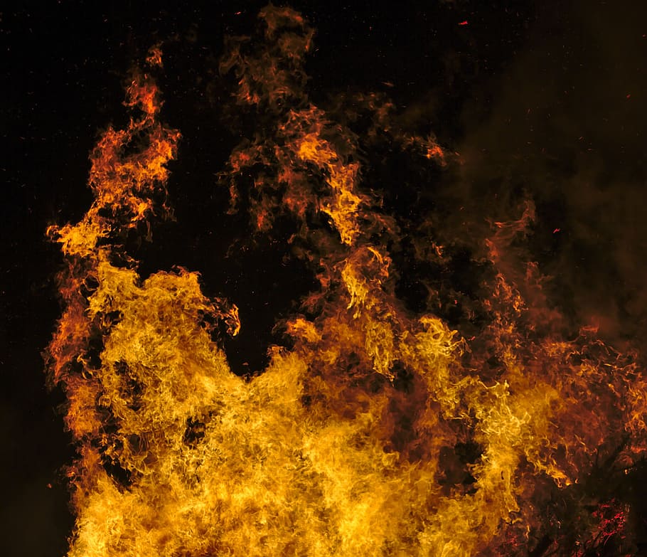 불 그림, 불, 불꽃, 뜨거운, 화상, 열, 모닥불, 레코딩, 폭발, 화재-자연 현상