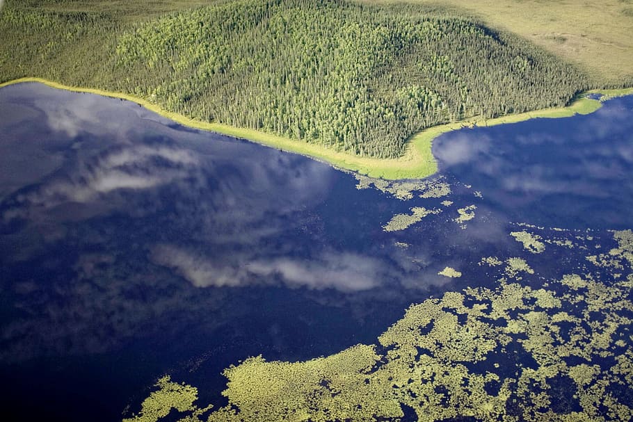 Озеро естественное. Река с воздуха. Воздушная река. River Aerial view. Река ГЗА.