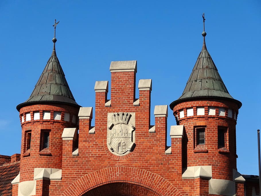 Market Hall, Bydgoszcz, histórico, edificio, puerta, entrada, fachada, arquitectura, exterior del edificio, estructura construida