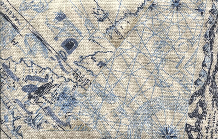 white, blue, map, nautical, vintage, fabric, navy, texture, paper, ancient
