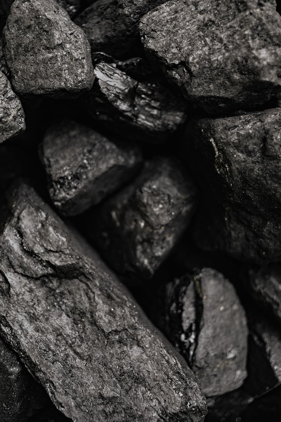 hitam, background, karbon, arang, energi, gelap, batu, tekstur, Batubara, bingkai penuh