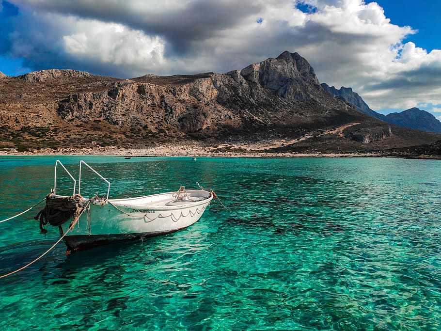 crete, greece, sea, nature, landscape, summer, water, holidays, blue, beach