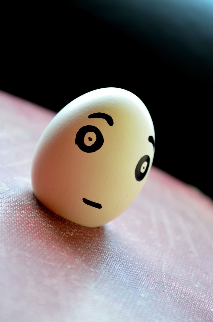 egg, mad, sad, emoticon, funny, face, expression, close-up, still life, indoors