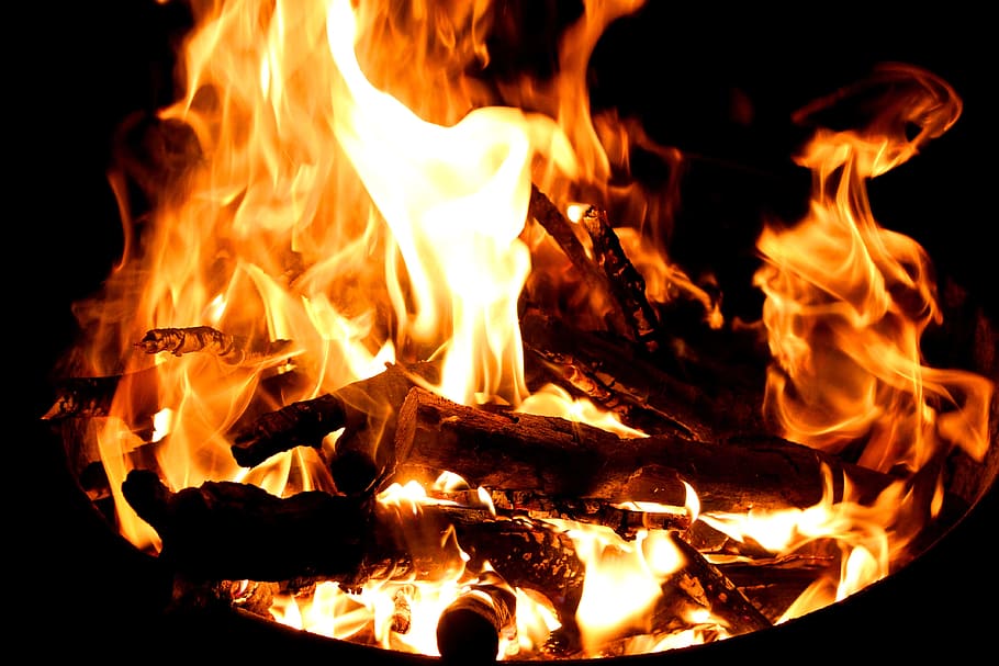 불, 불길, 불씨, 타고있는, 불꽃, 불-자연 현상, 열 온도, 로그, 장작, 목재-자료
