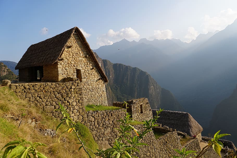 Perú, montaña, viaje, milagro, América del Sur, ruinas, turismo, nubes, antigüedad, paisaje